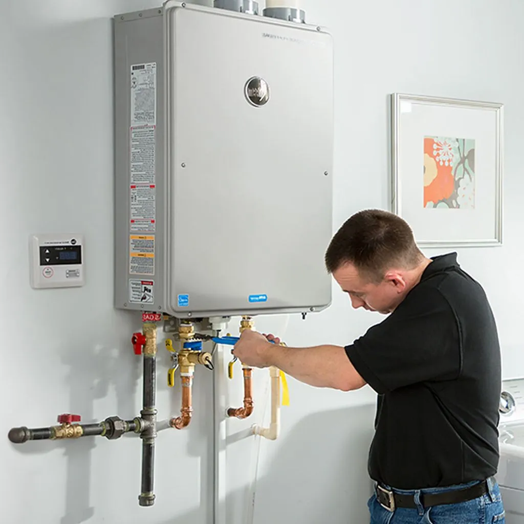 tankless water heater repair in Bluff city, TN